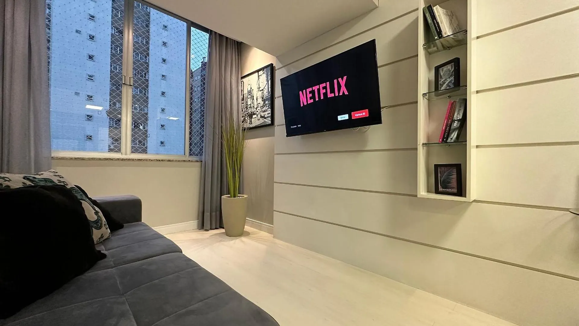 Apartmán Po01- Reformado| 2 Quartos| Tela Protecao| Garagem Balneário Camboriú Brazílie
